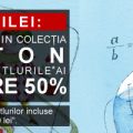 50% reducere la cărţile din colecţia Bonton.