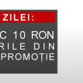 10 lei pentru cărţile din Raftul de Promoţie