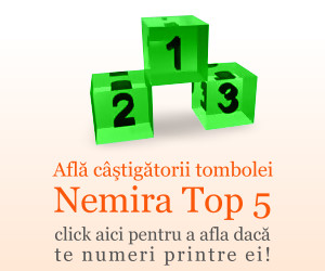 Castigatorii concursului Top 5 carti Nemira publicate in 2010