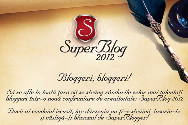 Hai la SuperBlog 2012!