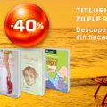 Noi propuneri de carte în promoţia “Cartea de pe şezlong”