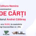 Scriitorul Andrei Călăraș, invitat la Schimb de Cărți București