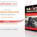 Volumul ”Așteptând în Ghermana” de Dănuț Ungureanu se lansează la Gaudeamus 2013