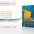Lansare album de artă „Nocturne” de George Banu la Târgul Internaţional de Carte Gaudeamus 2013