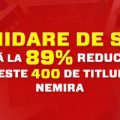 Peste 400 de titluri Nemira, acum în lichidare de stoc