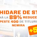 50 de titluri noi la lichidare de stoc în acest weekend!