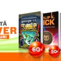 Super-literatură la super-preţuri: lichidare de stoc şi ofertă hardcover