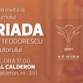 Editura Nemira vă invită la lansarea volumului Senzoriada, de Cristian Mihail Teodorescu