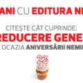 Anii trec, dar plăcerea lecturii este mereu aceeași: la mulți ani Nemira!