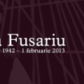 In memoriam Anca Fusariu