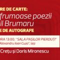 Emil Brumaru vă dă întâlnire sâmbătă la Iași!