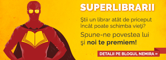 Supercampania Nemira te invită să descoperi un superlibrar!