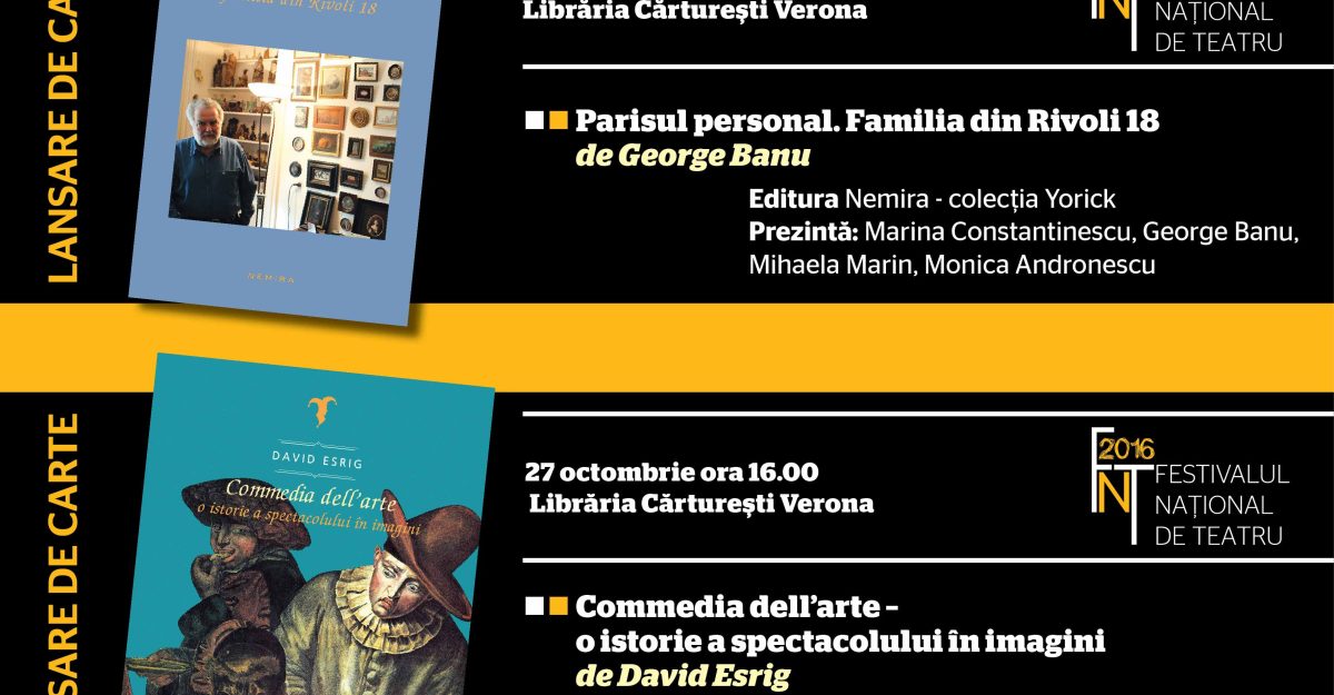Cărțile din colecțiile Yorick și Babel vă așteaptă la standul FNT din Pasajul de la Universitate
