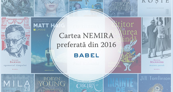 Cartea Babel preferată din 2016!