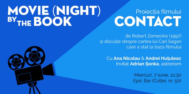 Movie night by the book – proiecţie Contact