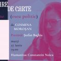 Volumul de poezie Beatitudine (eseu politic), de Cosmina Moroșan se lansează la Brașov și Sibiu