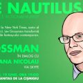Scriitorul Lev Grossman în dialog cu Ana Nicolau la serile Nautilus