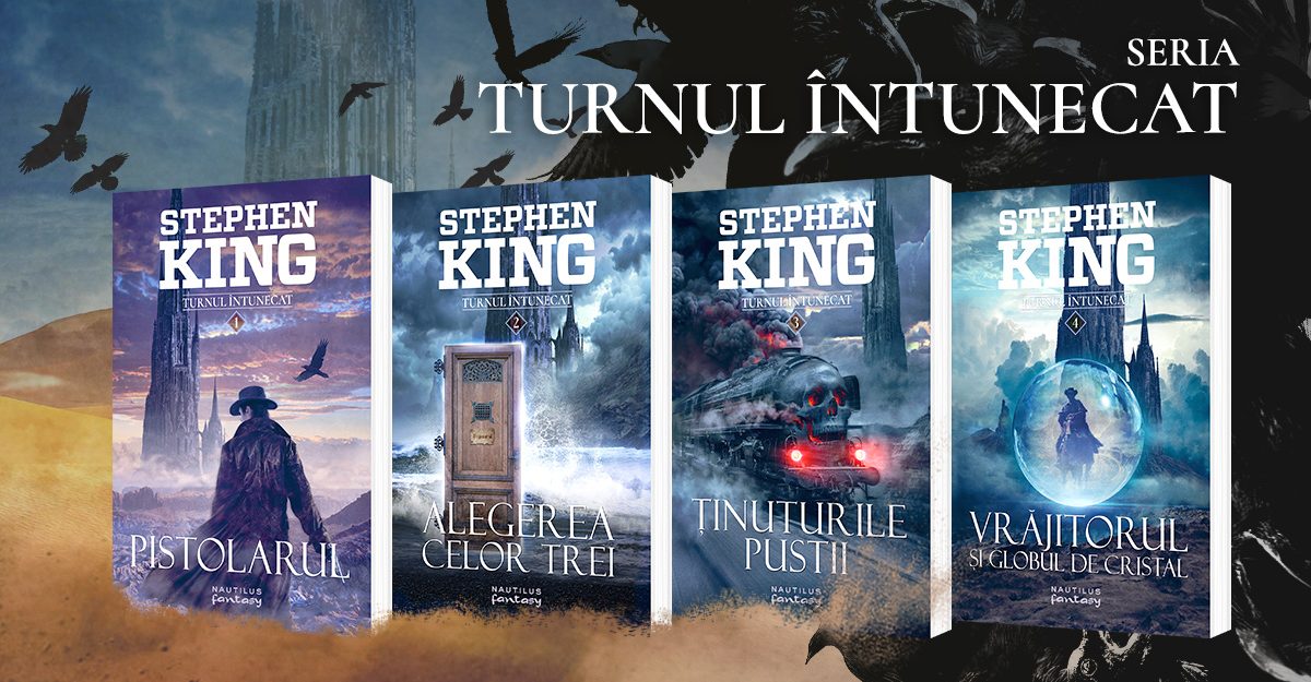 Turnul întunecat, de Stephen King, acum în colecția Nautilus, odată cu lansarea filmului în cinematografe