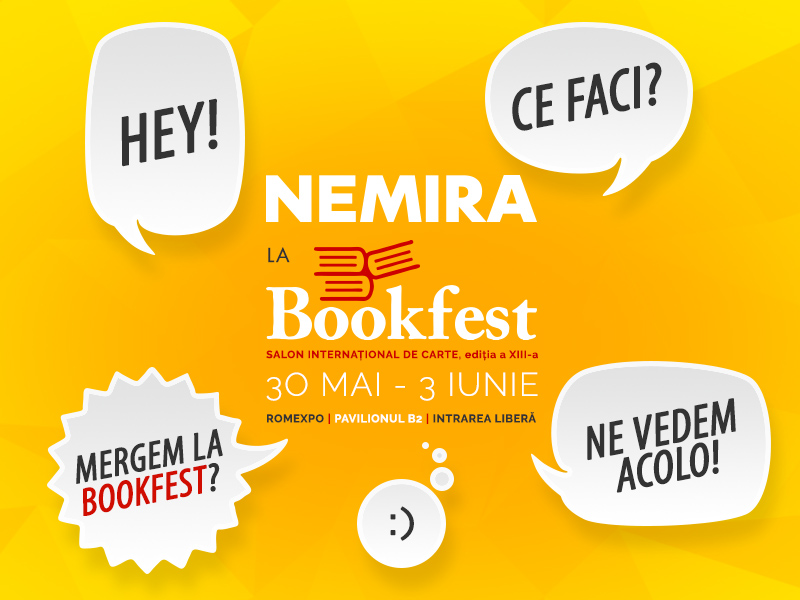 Nemira si Nemi la Bookfest 2018