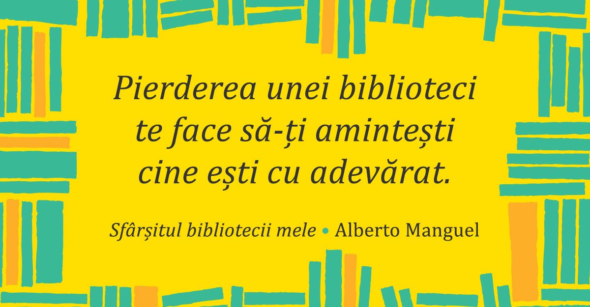 Cum ia sfârșit o bibliotecă? Gânduri de la Alberto Manguel