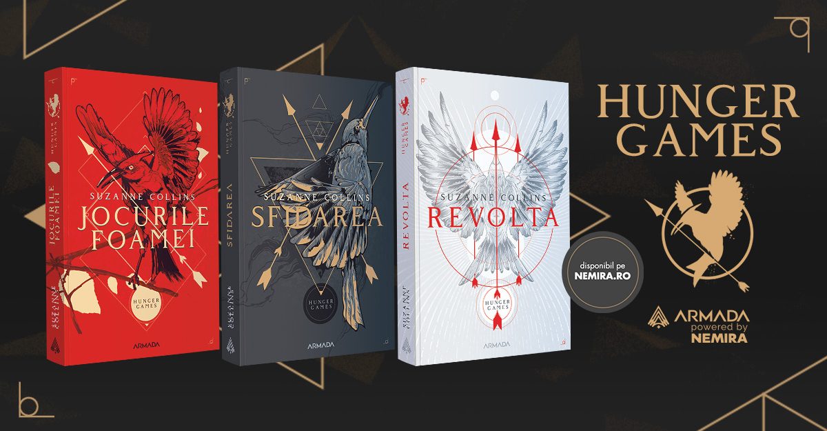 Jocurile Foamei, de Suzanne Collins – într-un nou design
