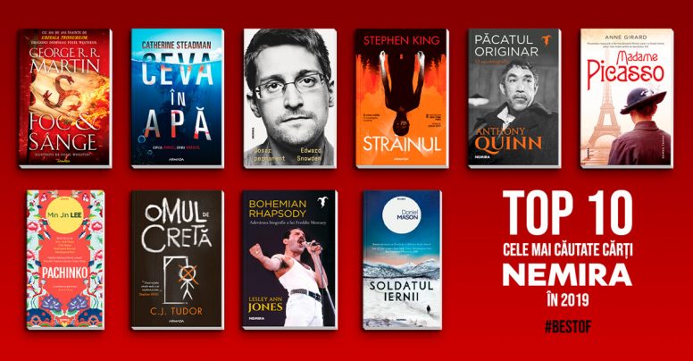 BEST OF 2019: top 10 cele mai căutate cărți Nemira