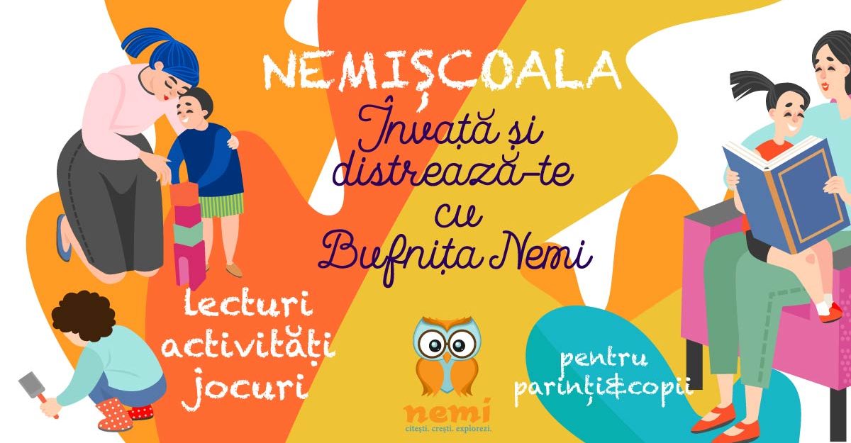 Start #NemiȘcoala – învață și distrează-te cu Bufnița Nemi!