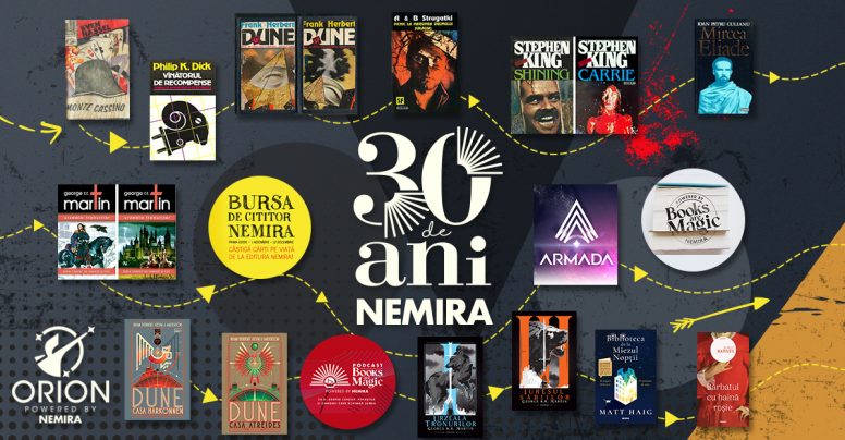 Povestea Nemira: 30 de ani de plăcerea lecturii
