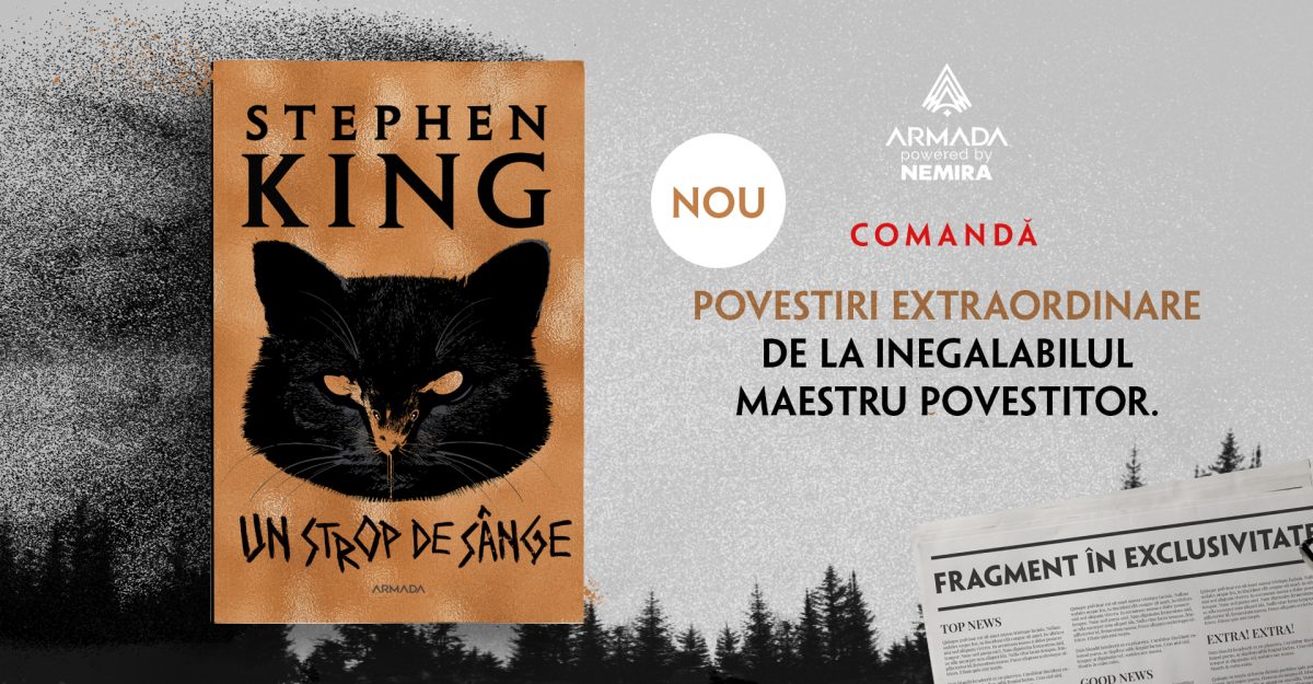 Un strop de sânge, de Stephen King: fragment în exclusivitate