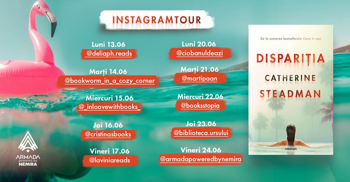 Instagramtour „Dispariția”, de Catherine Steadman