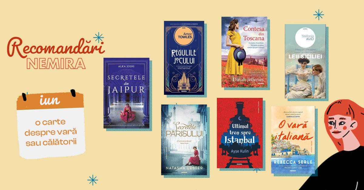 #ReadingChallenge iunie: o carte despre vară sau călătorii