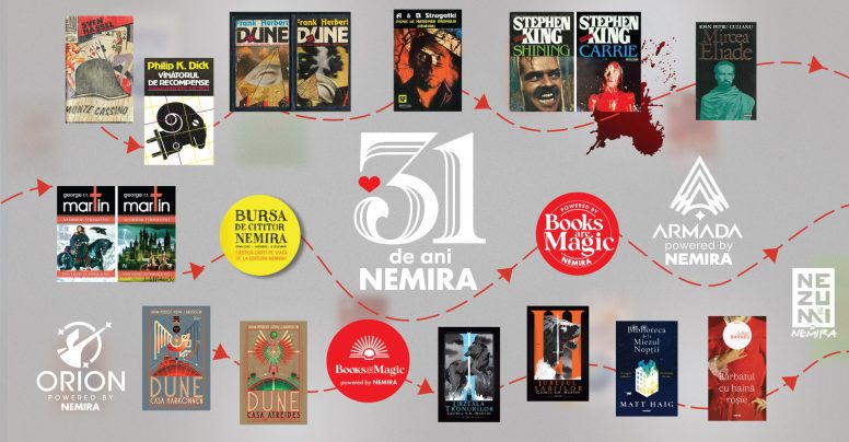 Povestea Nemira: 31 de ani de #plăcerealecturii