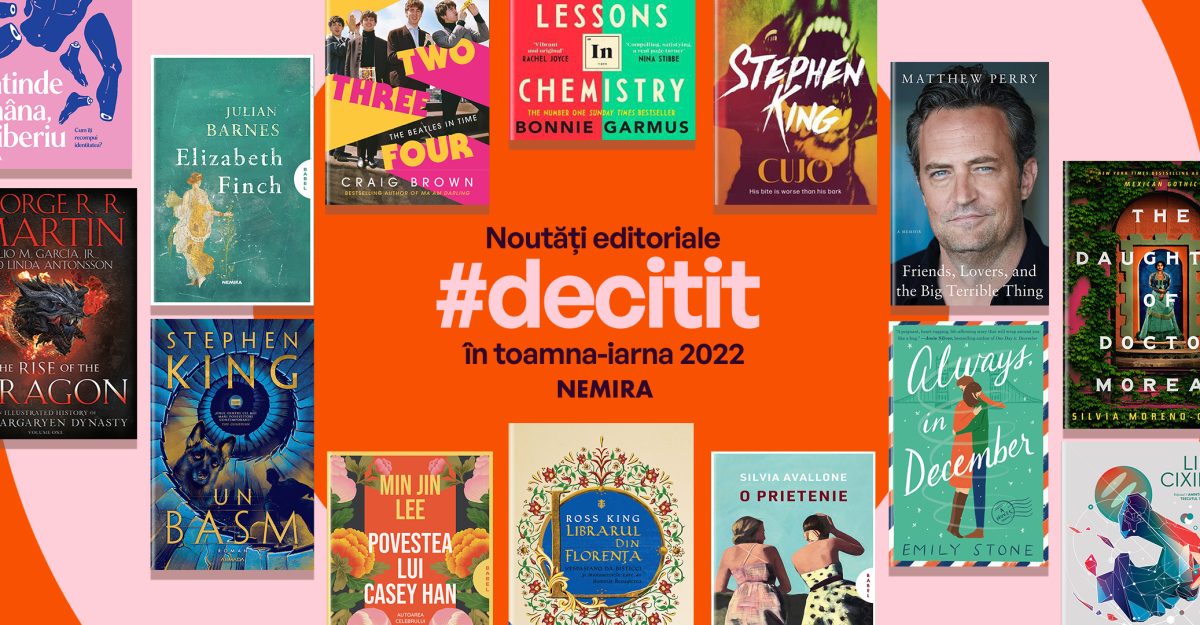 Noutăți editoriale Nemira de toamnă-iarnă 2022