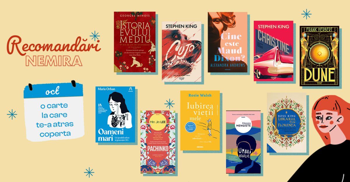 #ReadingChallenge octombrie: citește o carte a cărei copertă te-a atras de cum ai văzut-o
