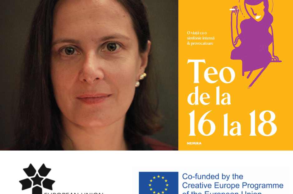 Scriitoarea Raluca Nagy va fi prezentă la Bruxelles pentru evenimentele din jurul Premiului Uniunii Europene pentru Literatură