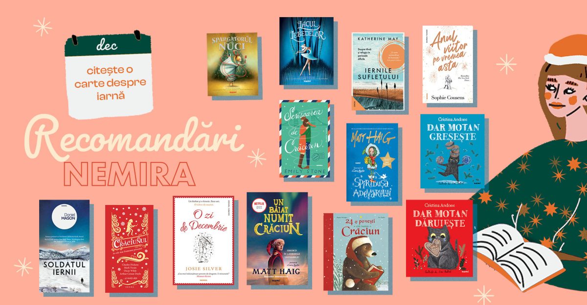 #ReadingChallenge decembrie: citește o carte despre iarnă