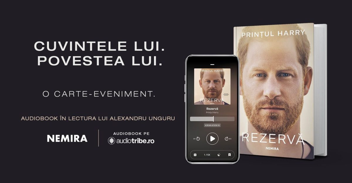 REZERVĂ, memoriile Prințului Harry, duce de Sussex, al doilea triaj, din nou în librării!