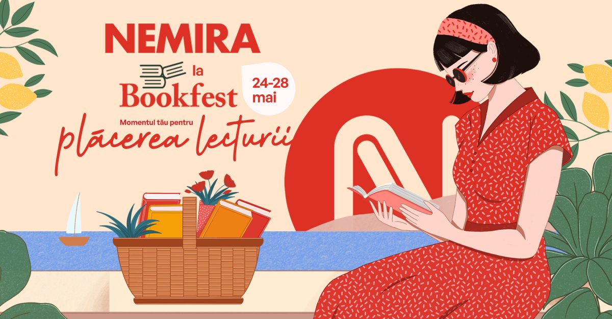 Nemira și Nemi la Bookfest 2023 – vă invităm la momente speciale #decitit