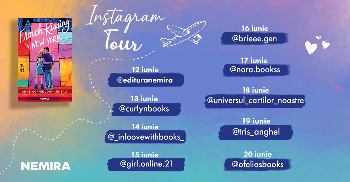 Instatour „French Kissing în New York”, de Anne-Sophie Jouhanneau