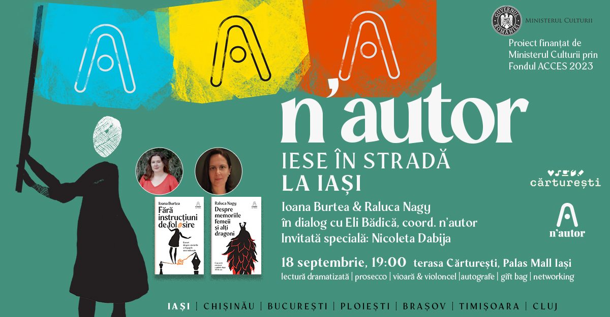 n’autor iese în stradă la Iași