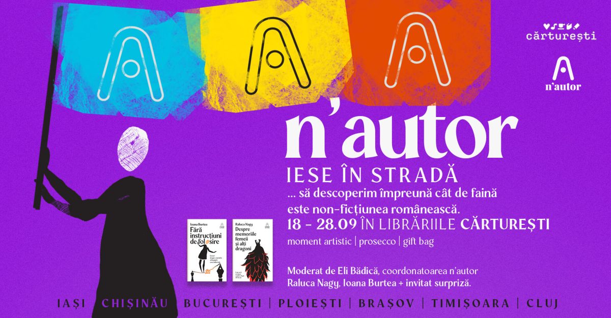 3 întrebări cu scriitoarea și antropoloaga Raluca Nagy