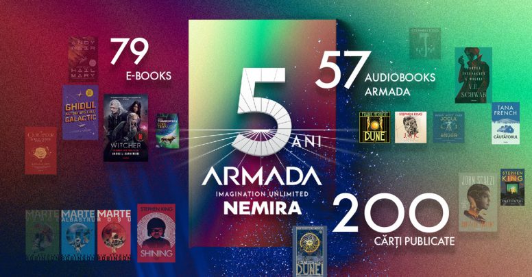 Grupul editorial Nemira sărbătorește 5 ani de Armada!