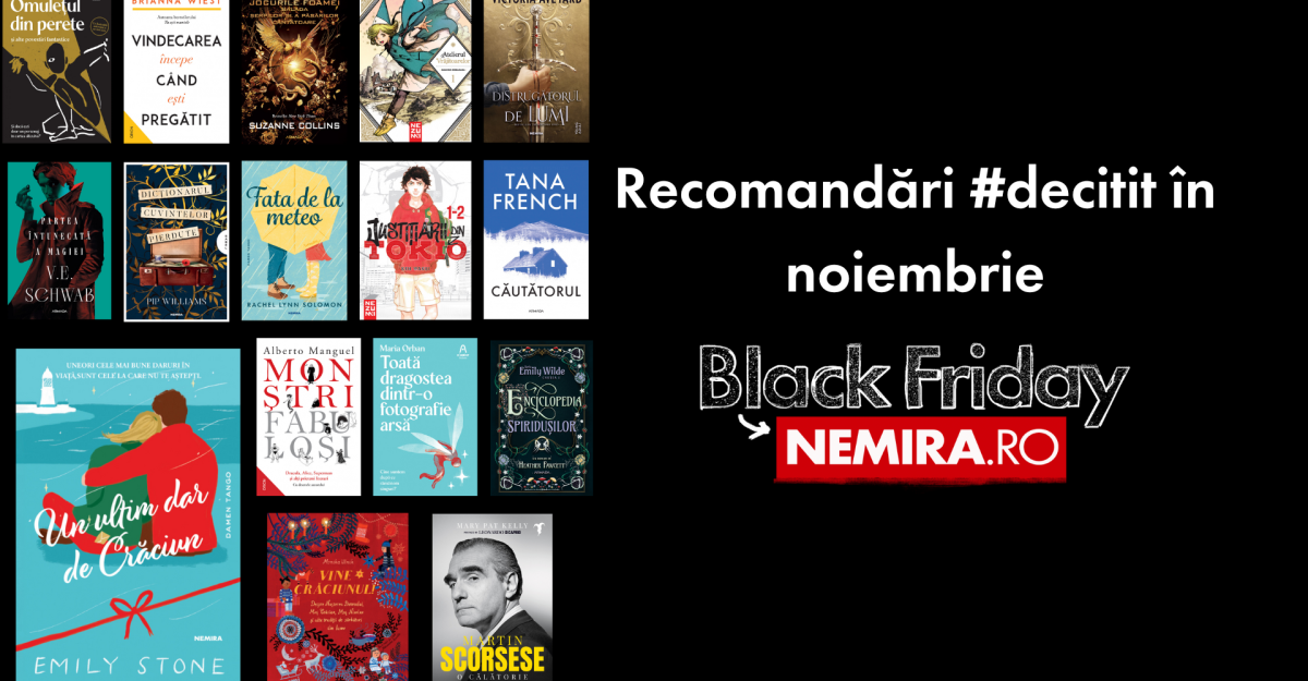 Recomandări #decitit în luna noiembrie