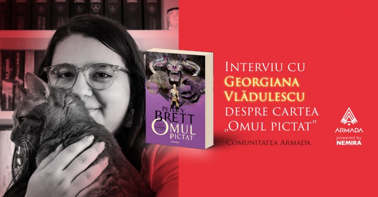 Comunitatea Armada – Interviu cu Georgiana Vlădulescu despre cartea „Omul pictat”