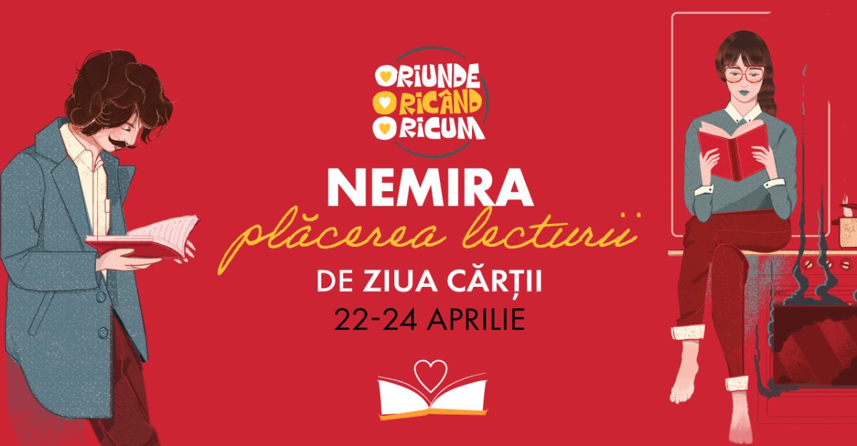 Ziua Cărții la Nemira – #PlăcereaLecturii Oriunde, Oricând, Oricum
