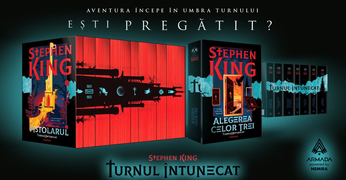Turnul Întunecat deschide anul Armada – Prima jumătate a anului 2025 va fi dedicată lui Stephen King