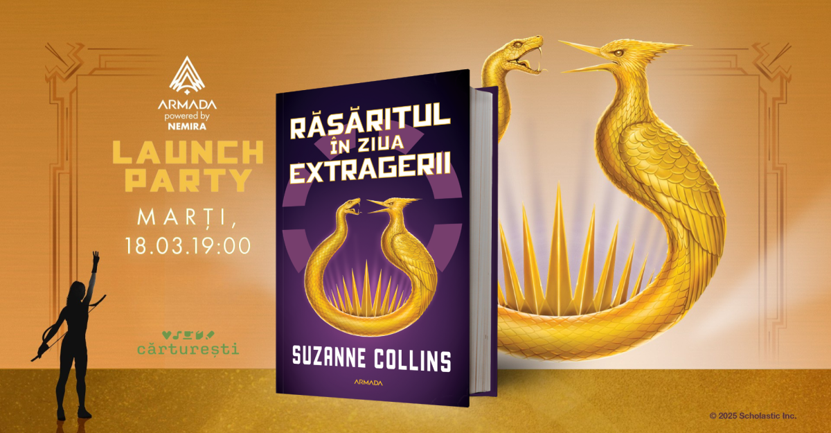 Celebrate the launch of “Sunrise on the Reaping” with exclusive fan events in Romania!