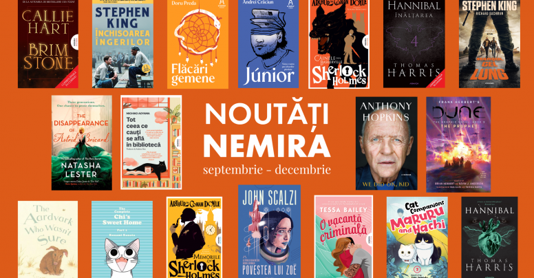 Noutăți Editoriale Nemira 2025: Septembrie-Decembrie