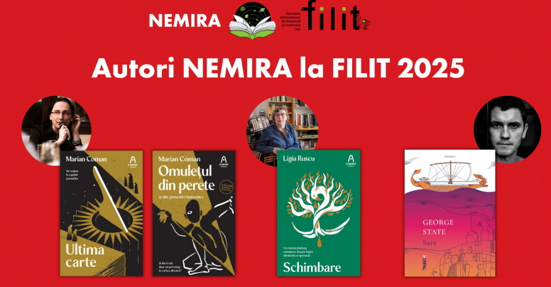 Marian Coman, Ligia Ruscu și George State participă la Festivalul Internațional de Literatură și Traducere de la Iași, ediția a XIII-a