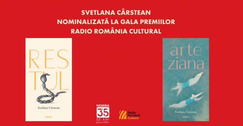 Poeta Svetlana Cârstean, nominalizată la Gala Premiilor Radio România Cultural